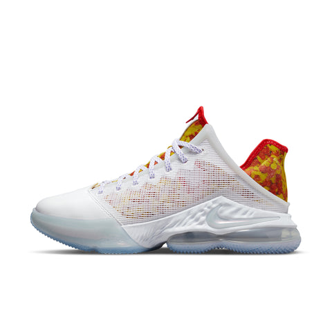 LeBron XIX Low Magic Fruity Pebbles Blanco