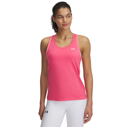 Tech Knockout Tank Pink | Super Pink