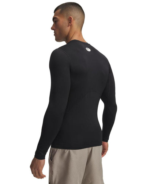 UA HG ARMOUR COMP LS Negro