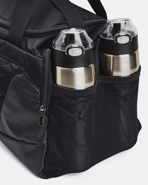 UA Undeniable 5.0 Duffle S Negro | Metallic Silver