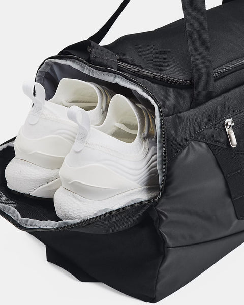UA Undeniable 5.0 Duffle S Negro | Metallic Silver