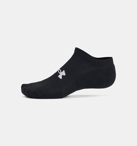 UA TC No Show 3-pack Negro