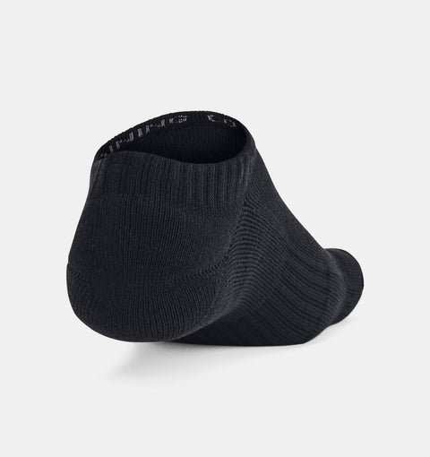 UA TC No Show 3-pack Negro