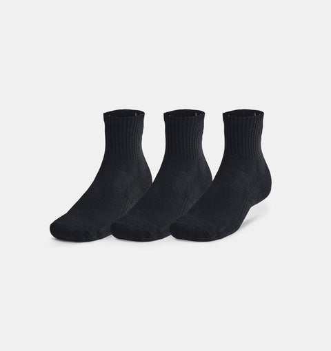 UA TC Quarter 3-pack Negro