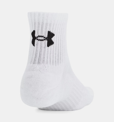 UA TC Quarter 3-pack Blanco