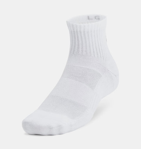 UA TC Quarter 3-pack Blanco