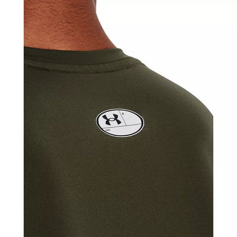 HeatGear Armour Compression Verde OD marino