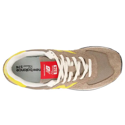 New Balance 574 Beige / Amarillo U574BYW