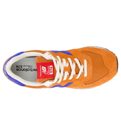New Balance 574 Naranja Azul U574BRD