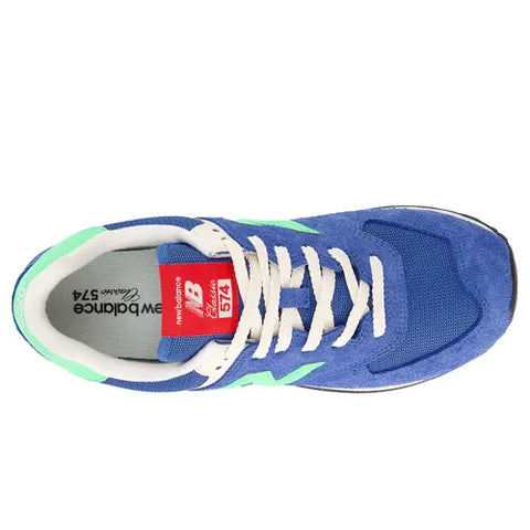 New Balance 574 Azul / Verde lima U574BSC