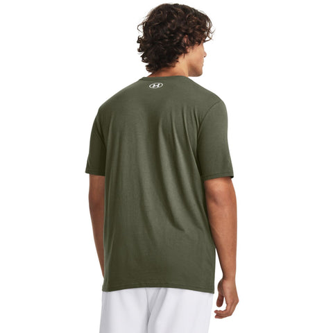 Camo Chest Stripe SS Marine OD Green