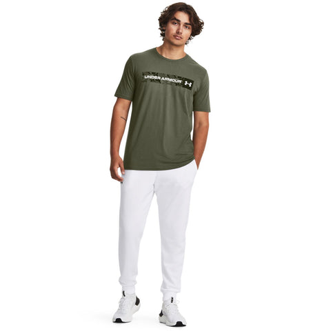 Camo Chest Stripe SS Marine OD Green
