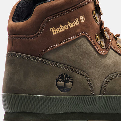 Euro Hiker Mid Dark Green | Nubuck