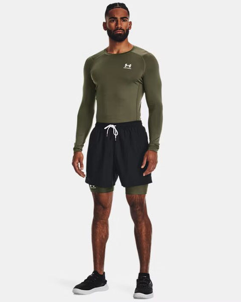 HeatGear Armour Compression Manga larga