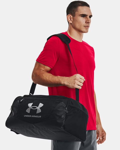 UA Undeniable 5.0 Duffle S Negro | Metallic Silver