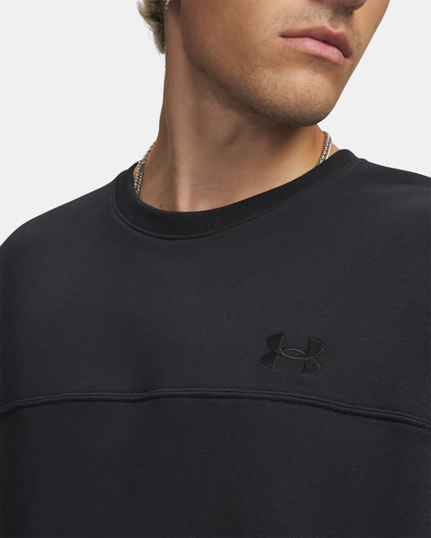 UA Rival LW Crew Negro