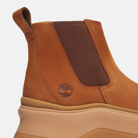 Roxie Lane Mid Chelsea Boot Rust | Nubuck