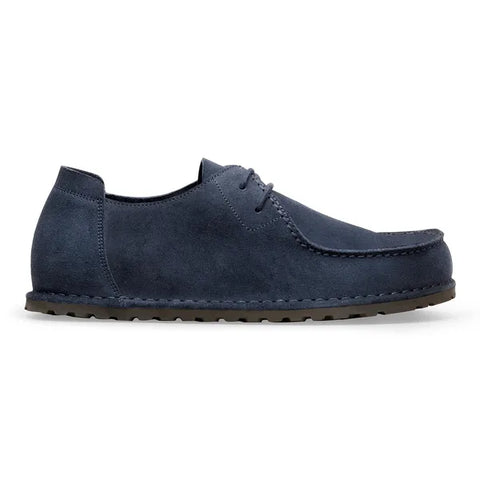 Utti de ante con cordones azul marino