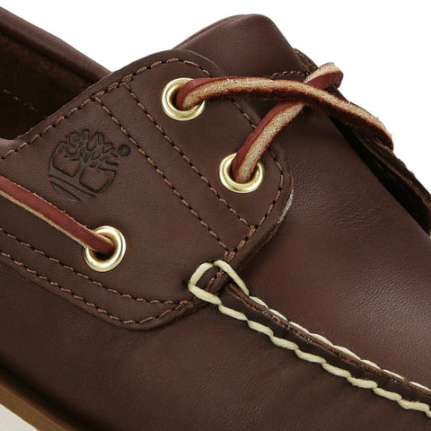 Classic Boat 2 Eye Dark Brown
