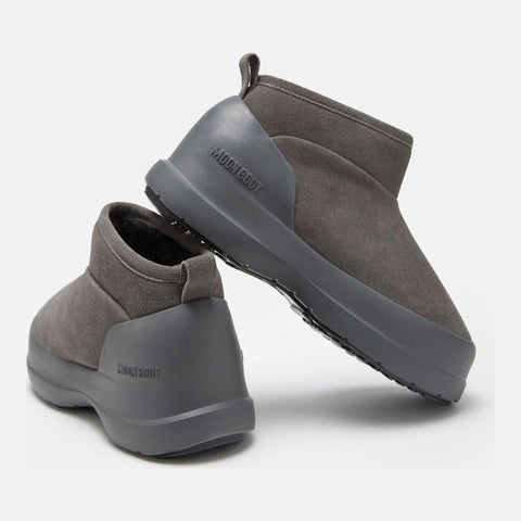 Luna Low Boot Suede Anthracite