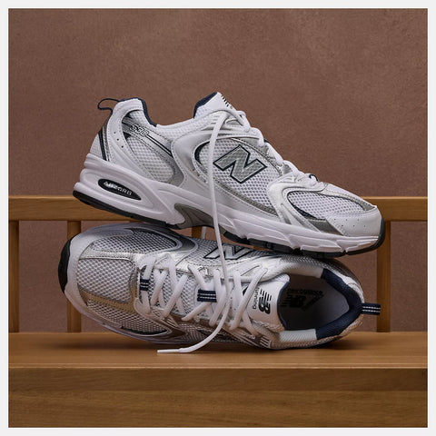 New Balance 530 Blanco Plata Marino MR530SG