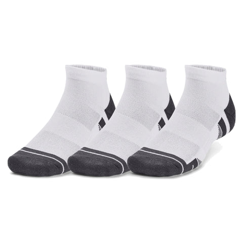 UA PERFORMANCE TECH 3PK LOW Skarpetki męskie niskie