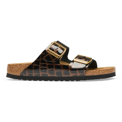 Arizona Lena negra | estampado animal en relieve