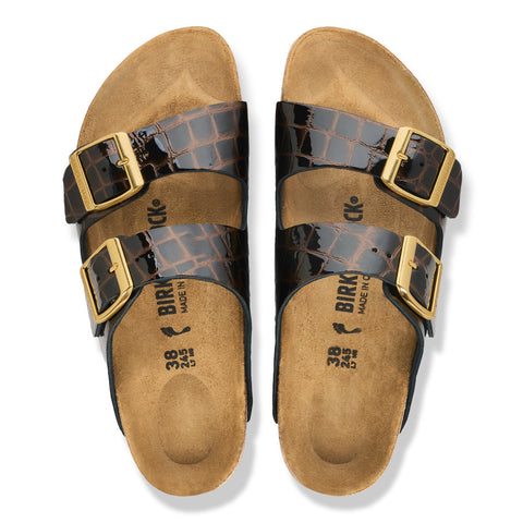 Arizona Lena negra | estampado animal en relieve