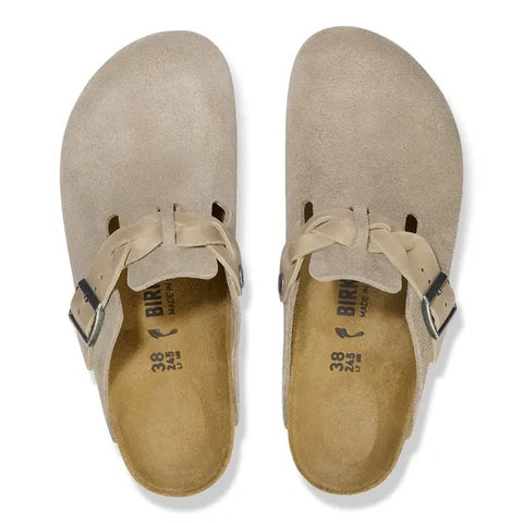 Boston trenzado taupe