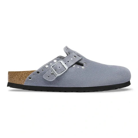 Boston con remaches LEVE azul piedra