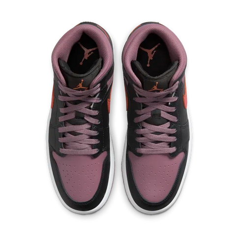 Air Jordan 1 Mid SE Negro | Sky J Mauve
