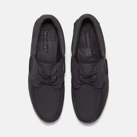 Zapato náutico Auth gris oscuro