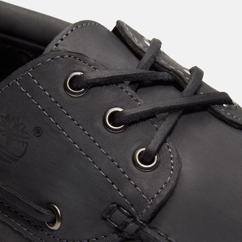 Zapato náutico Auth gris oscuro