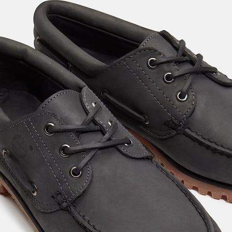 Zapato náutico Auth gris oscuro