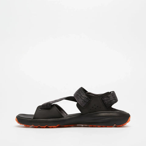 Sandalia con tira trasera Motion Dune negra