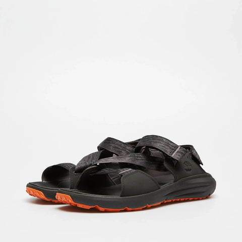 Sandalia con tira trasera Motion Dune negra