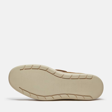 Zapato náutico Portofino Pier beige medio