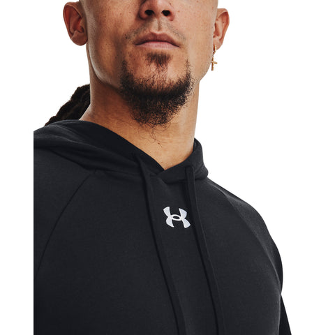 UA Rival Fleece Hoodie Negro