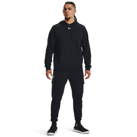UA Rival Fleece Hoodie Negro