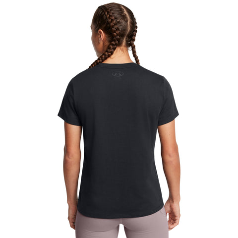 Camiseta de manga corta W Simple Branded negra