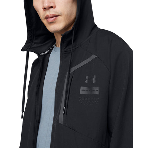 Chaqueta tejida Sportswear negra