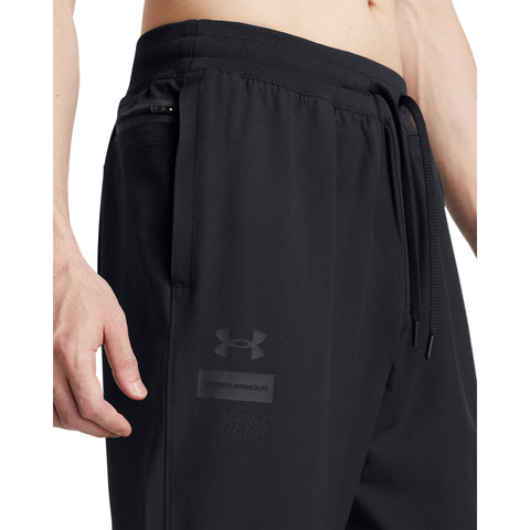 Pantalón cónico tejido Sportswear negro