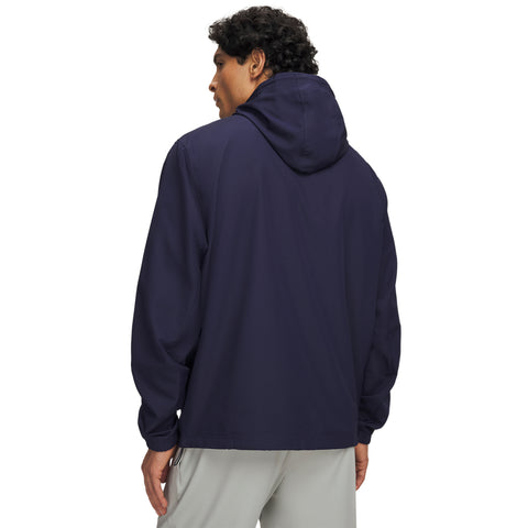 Rival Woven Windbreaker Azul marino medianoche