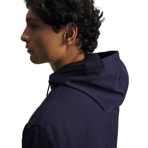 Rival Woven Windbreaker Azul marino medianoche