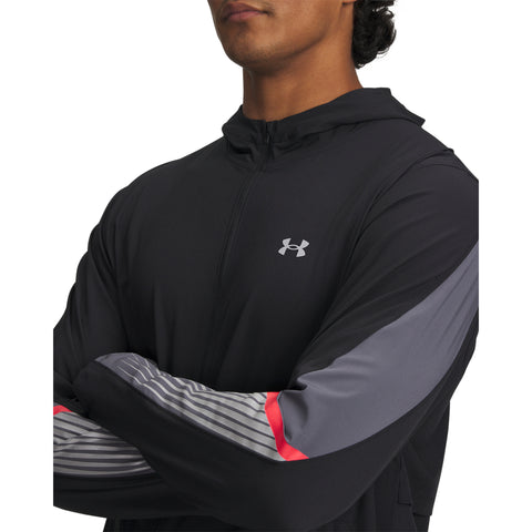 Velociti Storm Hooded Jkt Black