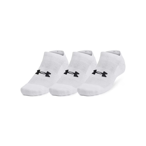 UA TC No Show 3-pack Blanco