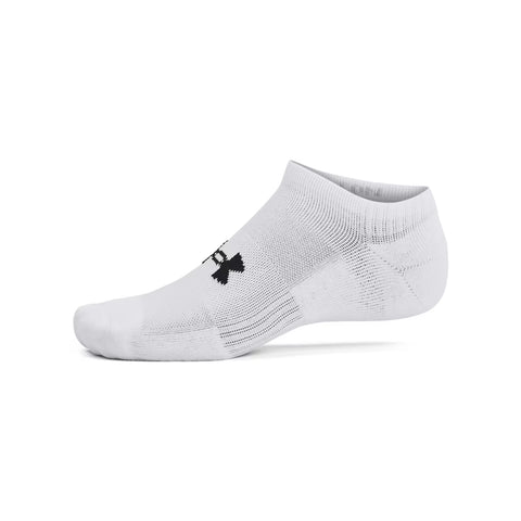 UA TC No Show 3-pack Blanco