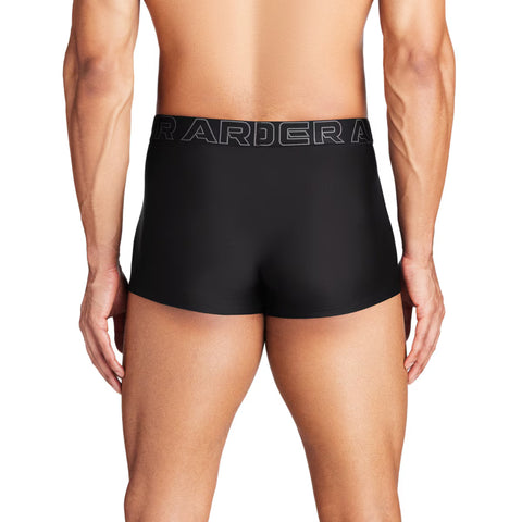 UA Performance Tech Solid 3in 3pk Negro