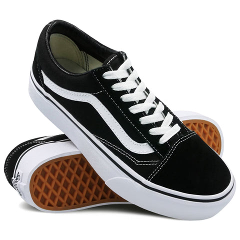 Old Skool Plataforma Negro